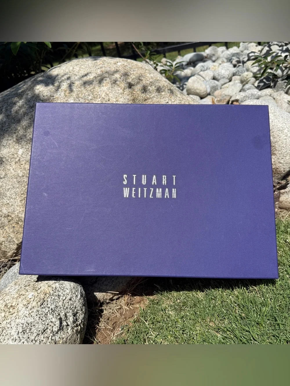 Stuart Weitzman Elf Over Knee Boots Anthracite Suede Flat Women’s 7.5 Spain